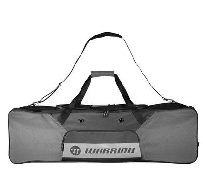 A photo of the Warrior Blackhole Lacrosse Duffel Bag in color grey.