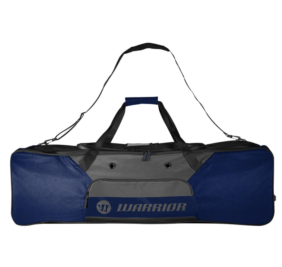 A photo of the Warrior Blackhole Lacrosse Duffel Bag in color navy.