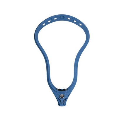 A photo of the Warrior EVO V Unstrung Lacrosse Head in colour blue.
