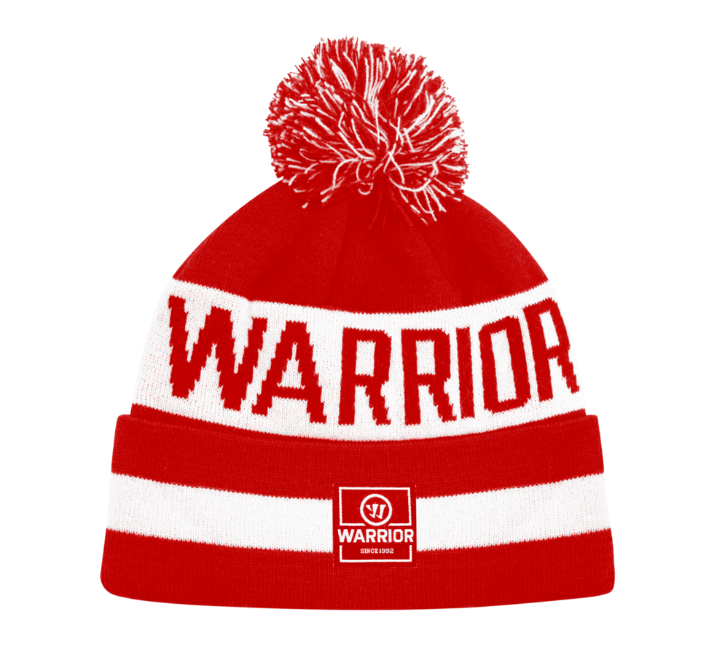 A photo of the Warrior Team Toque in colour red.