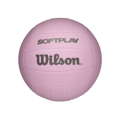 A photo of the Wilson AVP Soft Play Volleyball in colour pink.