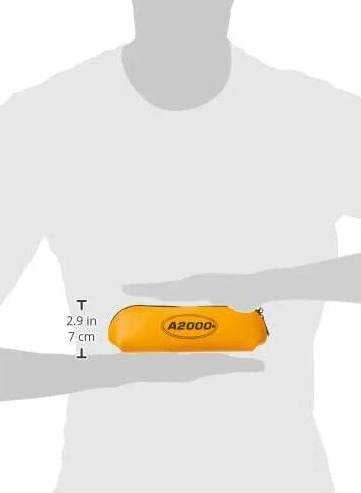 A photo of the Wilson A2000 Glove Care Kit in sizing chart.