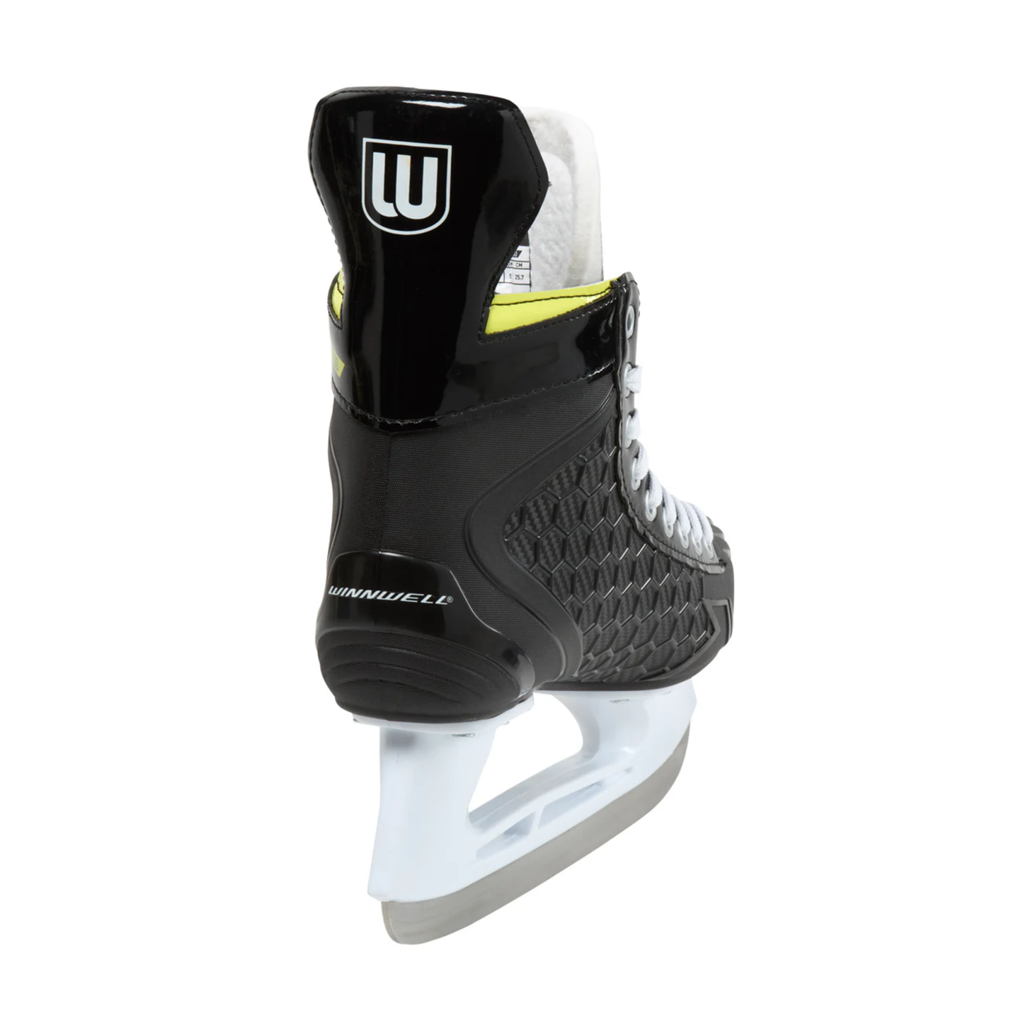 A photo of the Winnwell AMP500 Senior Hockey Skates in colour black.