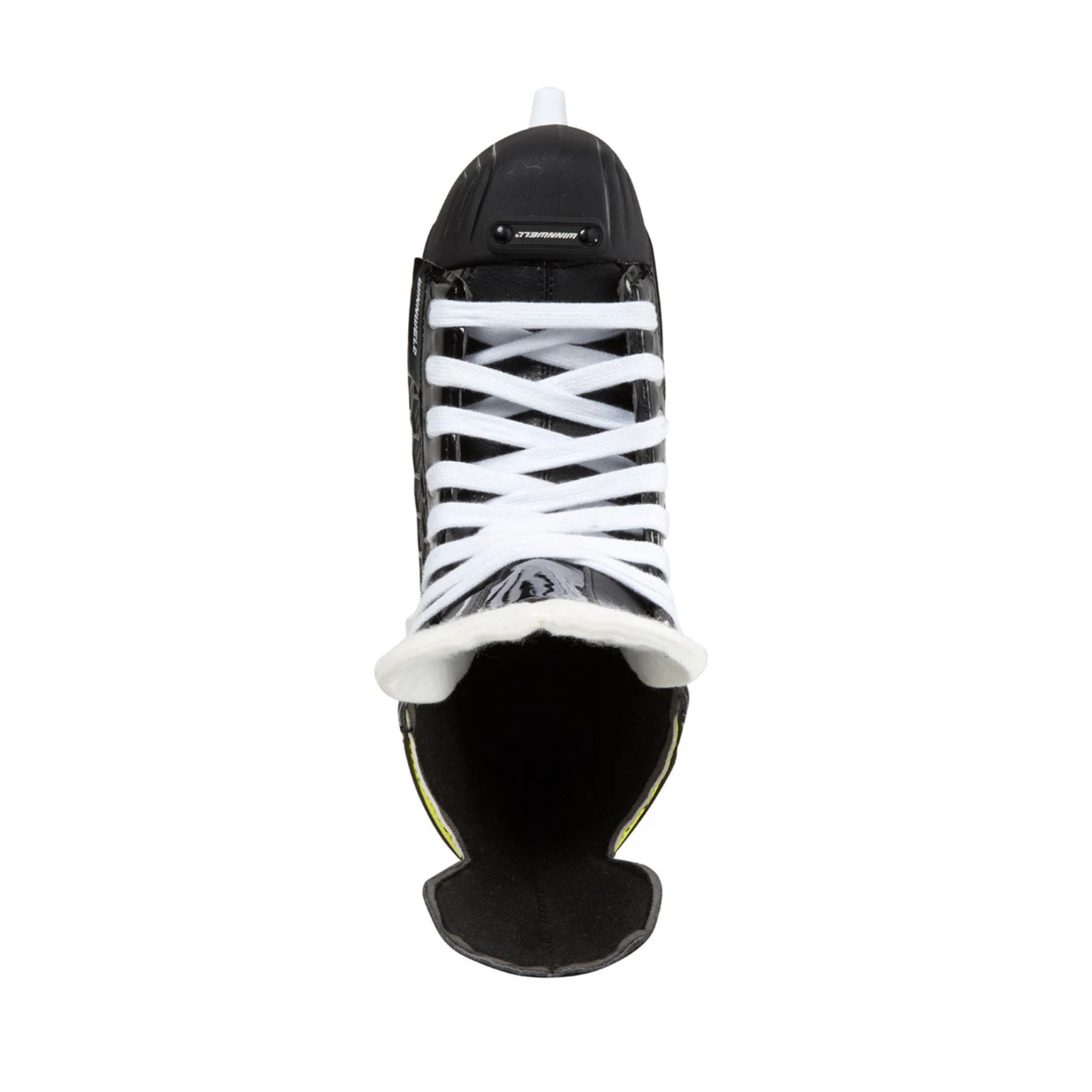 A photo of the Winnwell AMP500 Senior Hockey Skates in colour black.