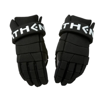 A photo of the Winnwell Athena Senior Ringette Gloves in colour black.