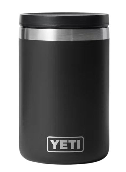 A photo of the YETI Rambler® 16 oz Insulated Food Jar in colour black. 