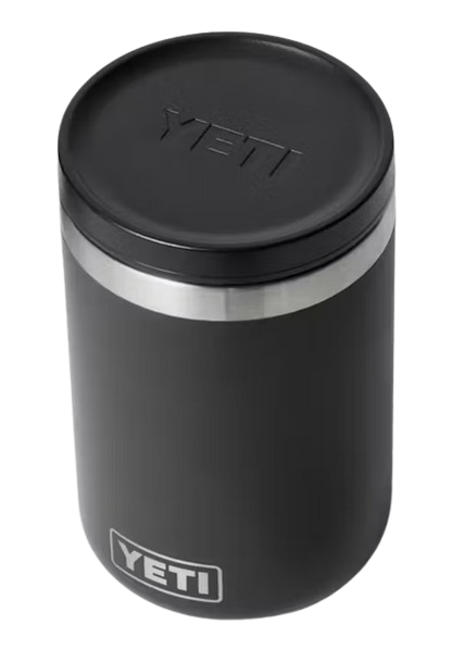A photo of the YETI Rambler® 16 oz Insulated Food Jar in colour black. 