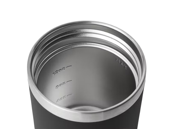 A photo of the YETI Rambler® 16 oz Insulated Food Jar in colour black. 