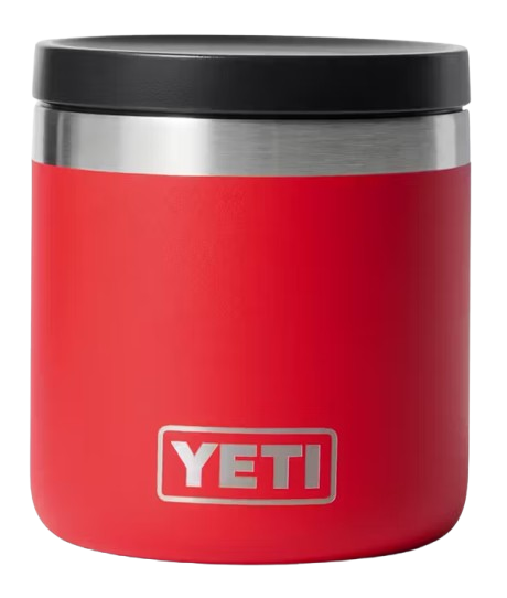 A photo of the YETI Rambler® 236 ml Insulated Food Jar in colour red.