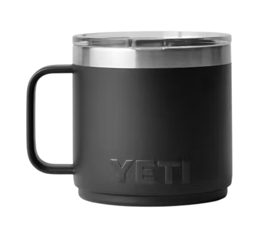 A photo of the Yeti Rambler® 414 ML Stackable Mug in colour black.