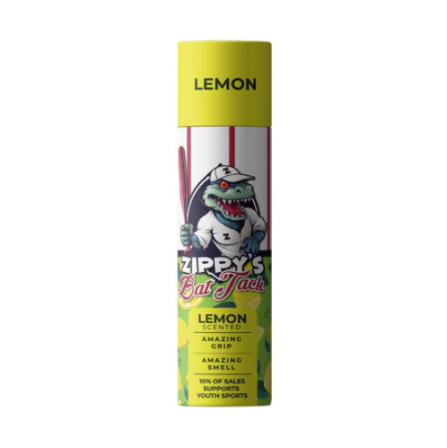 A photo of the Zippy's Scented Baseball Bat Tack in colour yellow.
