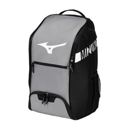 A photo of the Mizuno Crossover Backpack 22 in colour charcoal