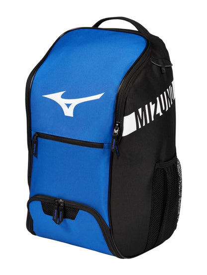 A photo of the Mizuno Crossover Backpack 22 in colour royal blue