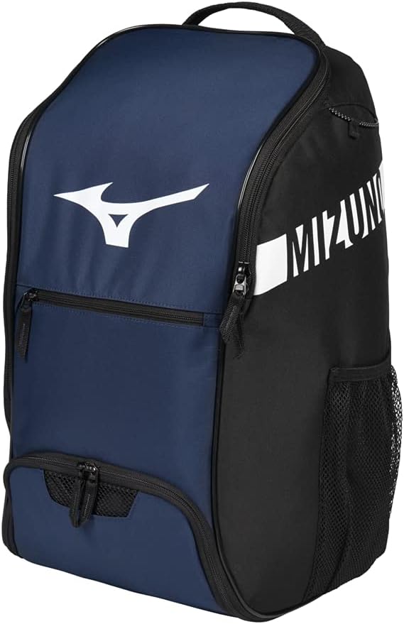 A photo of the Mizuno Crossover Backpack 22 in colour Navy blue