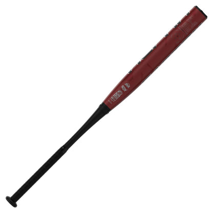 A photo of the Easton Alpha Loaded USSSA Slow pitch Softball bat back alpha view.