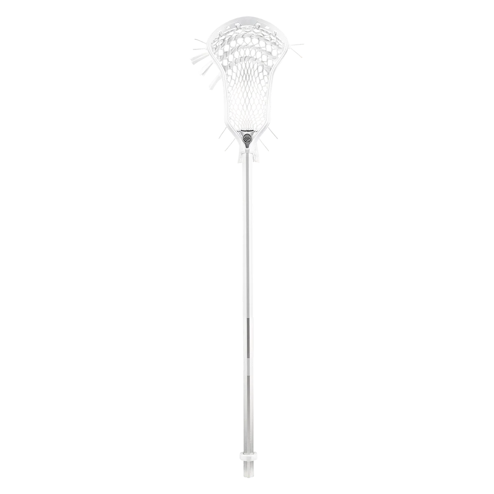 A photo of the Maverik Kinetik Allow Complete Lacrosse Stick in colour white front view