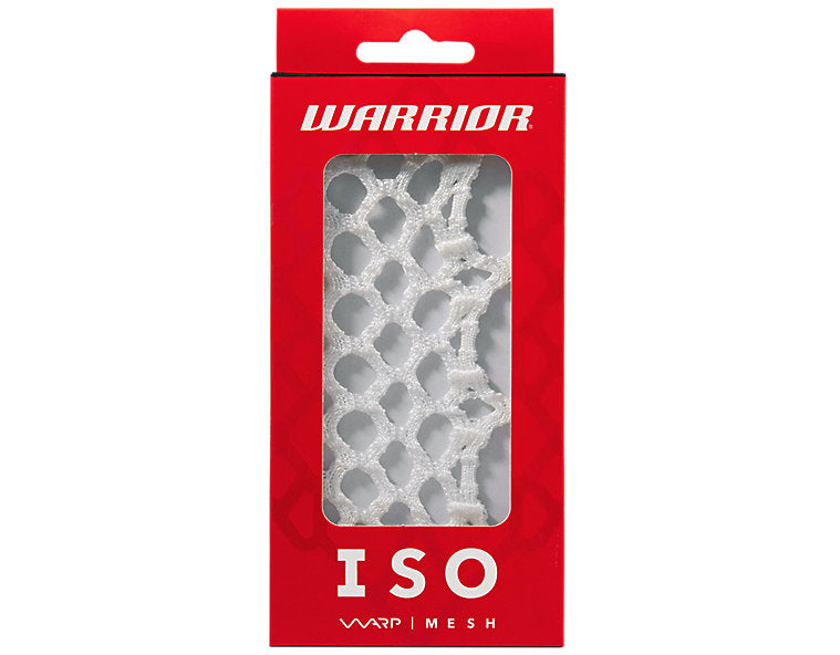 A photo of the Warrior ISO Warp white / grey Mesh front view