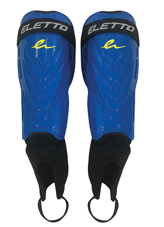 Eletto CX ll Hard Shell Shin Guards Blue