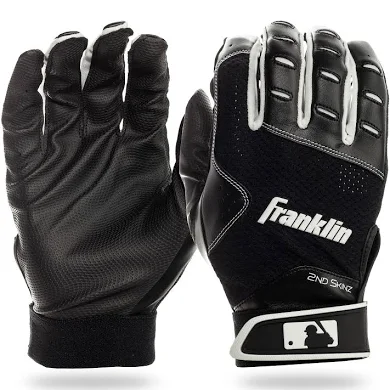 Franklin 2nd-Skinz Baseball Youth Batting Gloves