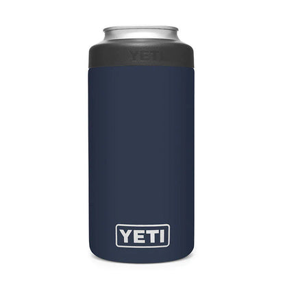 A photo of the Yeti Rambler 473 ml (16 oz.) Colster Tall Can Insulator in colour Navy