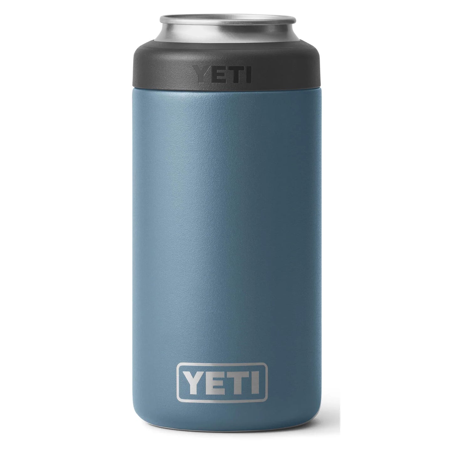 A photo of the Yeti Rambler 473 ml (16 oz.) Colster Tall Can Insulator in colour Nordic Blue