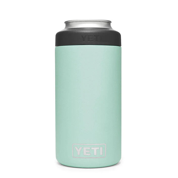 A photo of the Yeti Rambler 473 ml (16 oz.) Colster Tall Can Insulator in colour Seafoam