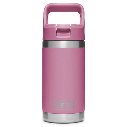 A photo of the Yeti Rambler Junior 12oz Kids Bottle in colour power Pink