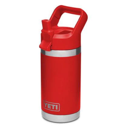 A photo of the Yeti Rambler Junior 12oz Kids Bottle in colour Rescue Red